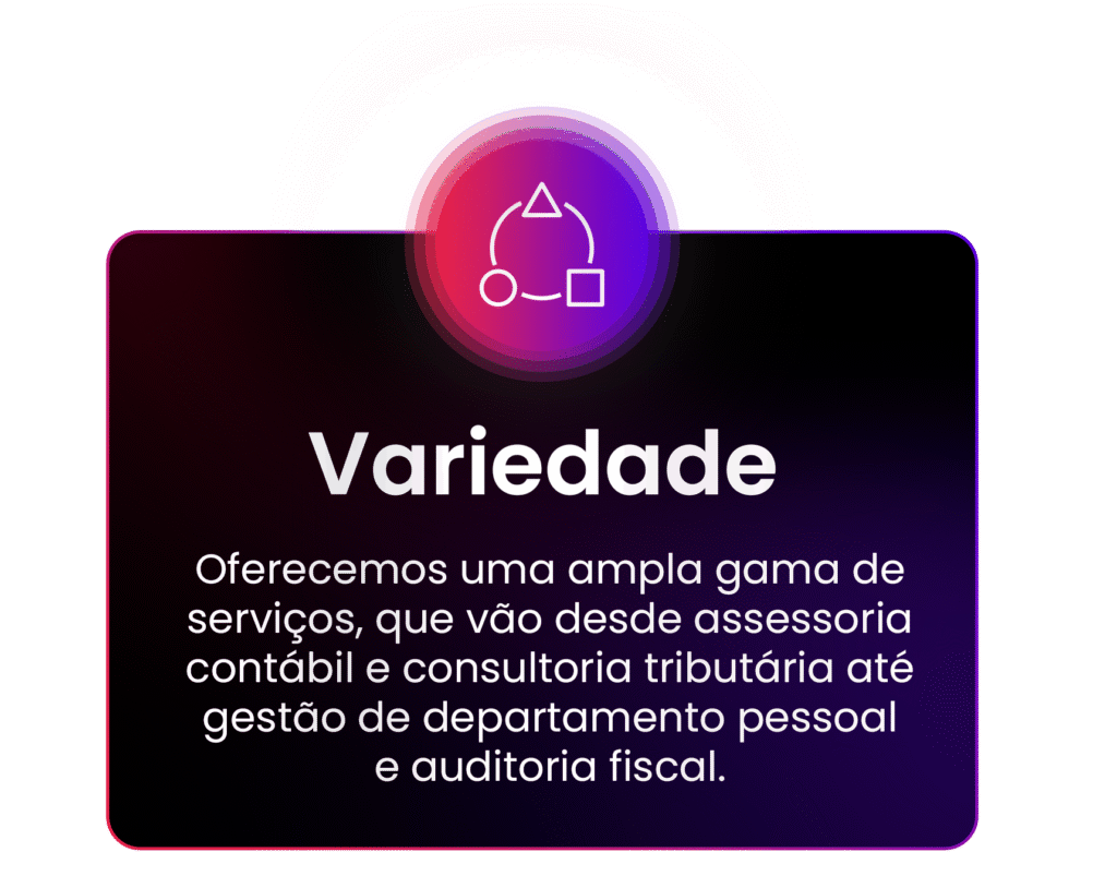 Oferecemos uma ampla gama de serviços, que vão desde assessoria contábil e consultoria tributária até gestão de departamento pessoal e auditoria fiscal. Independentemente do porte ou segmento da sua empresa, temos uma solução sob medida.