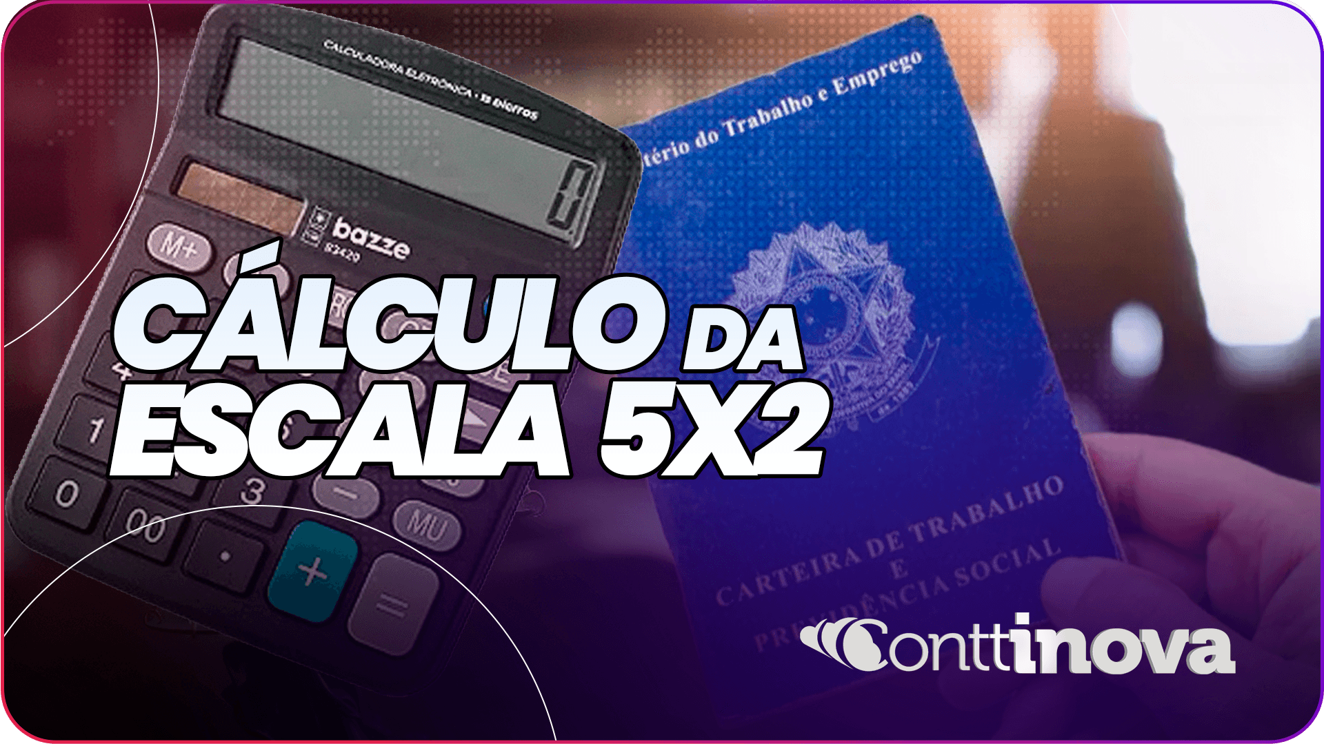 Escala 5x2 cálculo do salário